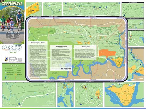 Greenway Maps Oak Ridge Recreation And Parks