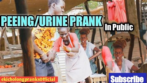 Urine Peeing Prank Market Edition Ekicholongpranks Youtube