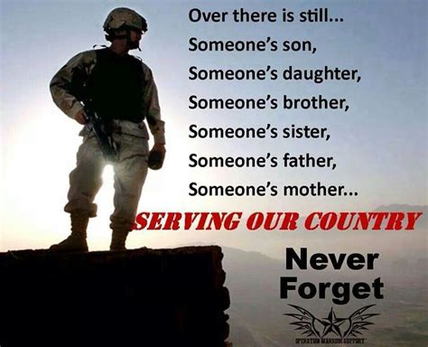Serving Our Country Best Quotes Remember Everyone Deployed Our