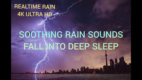 Relaxing Sleep Music With Rain Deep Sleep With Rain Uninterrupted 4 Hrs Of Rain Youtube