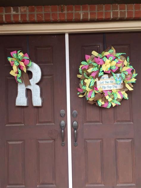southern and sassy door decor and more on facebook door decorations summer wreath birthday