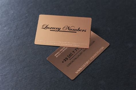 Number that was shared with you while filling the form. luxury-business-card.com | Rose gold business card, Gold business card, Luxury business cards