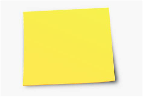 Yellow Sticky Notes Post It Note Yellow Png Free Transparent