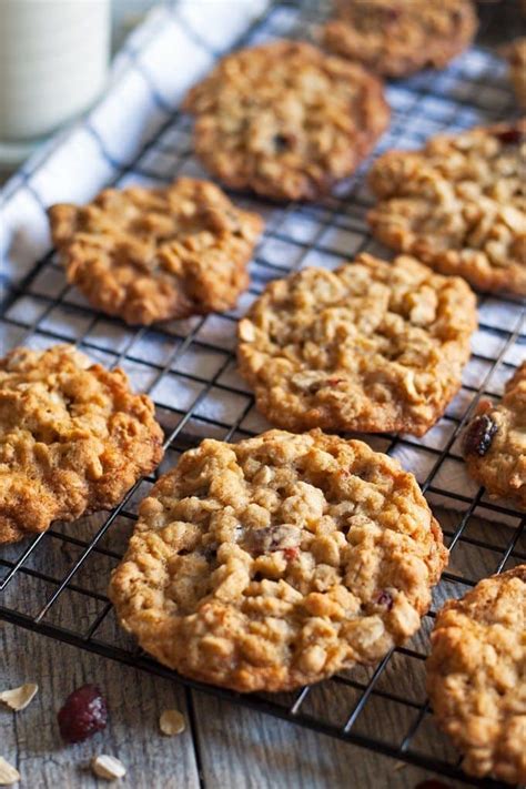 The perfect christmas cookies for your freezer stash. Oatmeal Cranberry Cookies » The Thirsty Feast