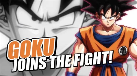 Base Goku Joins The Fight Dragon Ball Fighterz Youtube