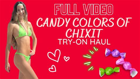 Chixit Swim Try On Haul Full Video Avaryana Youtube