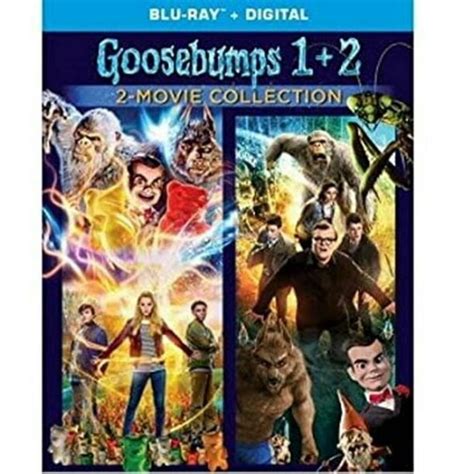 Goosebumps 1 And 2 2 Movie Collection Blu Ray Digital Copy Walmart