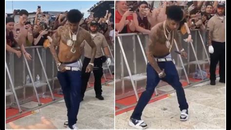 Blueface Reinvents The Crip Walk Does C Walk Better Than Ever Youtube