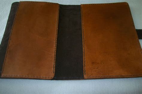 Buy Custom Leather Book Cover For Two Books Made To Order From Kerrys