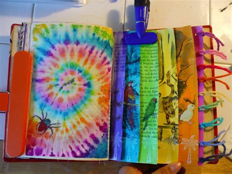 Rainbow Journal Page Art Journal Techniques Art Journal Diy Art