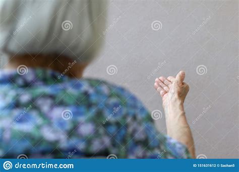 Elderly Woman Wrinkled Hand Palm Old Lady S Hand Elderly Lady Is