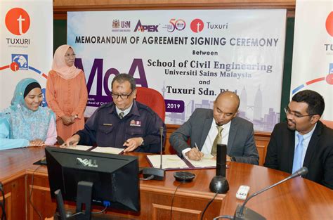We are highly experienced team of m&e engineers, electricians, acmv technicians, fire system specialist and furthermore. School of Civil Engineering USM - Memorandum of Agreement ...