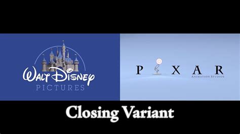 Walt Disney Pictures Pixar Animation Studios Closing Logo Remakes