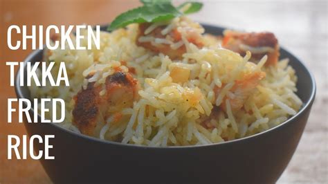 Chicken cooked with basmati rice. Chicken Tikka Fried Rice|Restaurant Style | Chicken tikka, Fried rice, Tikka