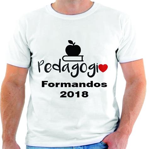 Camiseta Pedagogia Formatura Elo7 Produtos Especiais