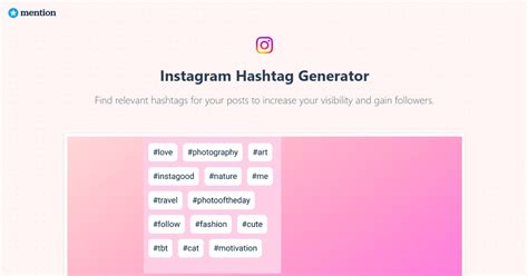 Instagram Hashtag Generator Free Tool