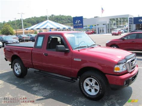 2006 Ford Ranger Xlt Supercab 4x4 In Redfire Metallic Photo 2 A12933