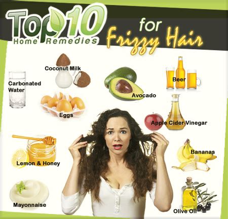Living with dry and frizzy hair is hard. Home Remedies for Frizzy Hair | Top 10 Home Remedies