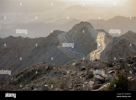 Taif Ksa Mountains In Al Taif Saudi Arabia Stock Photo Alamy
