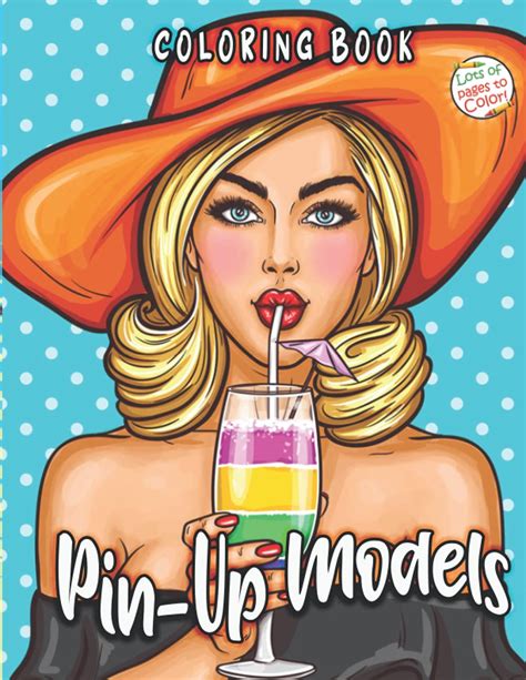 Buy Pin Up Models Adult Coloring Book Pin Up Models Coloring Book For