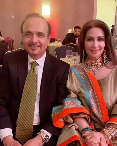 Beautiful Clicks Of Reema Khan With Her Husband Tariq Shahab At Friends
