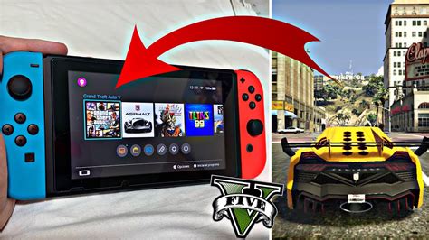 Grand Theft Auto V Nintendo Switch Gameplay Exclusivo Youtube