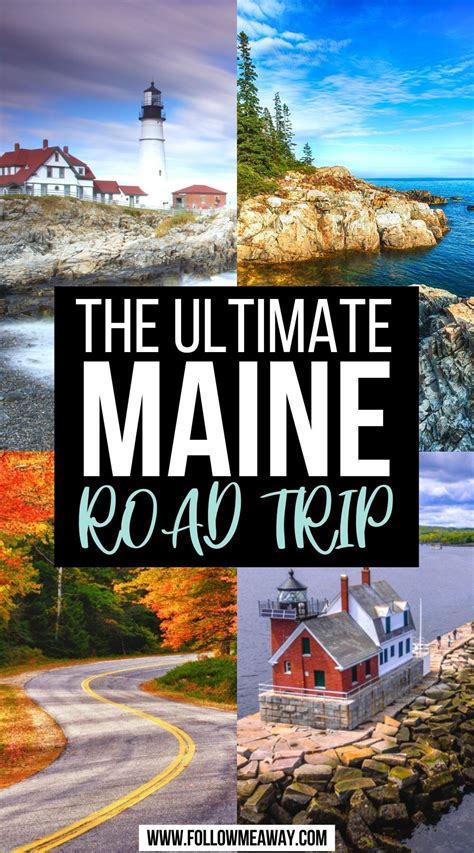 The Ultimate Maine Road Trip Itinerary Maine Road Trip Maine Travel