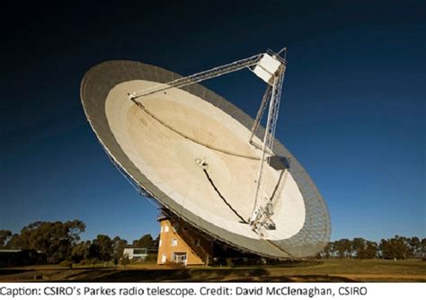 Australias Parkes Telescope Helps In Search For Extraterrestrial Life