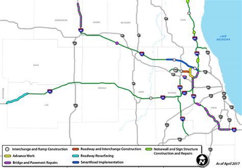 Maps Illinois Tollway