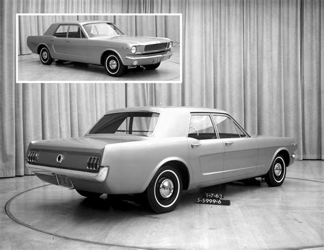 Classic Ford Mustang Prototypes With Four Doors