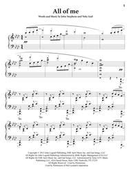 Home free sheet music composers instrumentations new additions add your sheet music. All Of Me (advanced Piano Solo) By John Legend - Digital ...