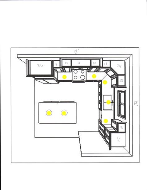 Maybe you would like to learn more about one of these? Kitchen recessed lighting layout