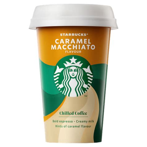 Starbucks Chilled Cup Caramel Macchiato Milk Iced Coffee 220ml We Get Any Stock