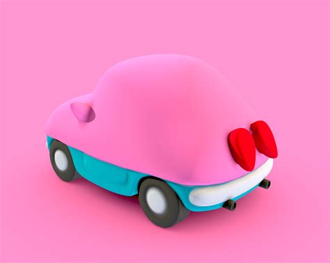 3d File Kirby Car 🚗・model To Download And 3d Print・cults