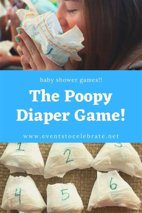 Baby Shower Game Poopy Diaper Game Party Ideas For Real People