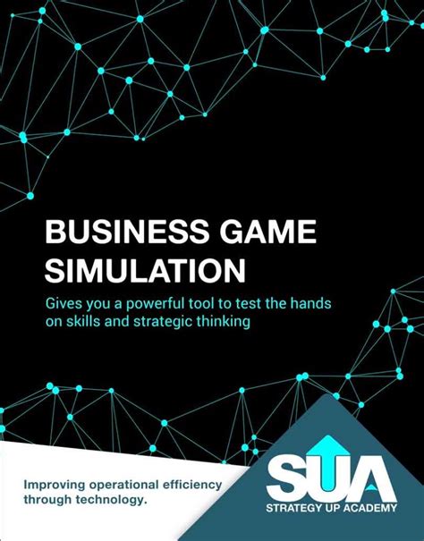 Students act as the executive team, analyze market research, form an overall business strategy, and make strategic and tactical business decisions. BUSINESS GAME SIMULATION | Strategy Up