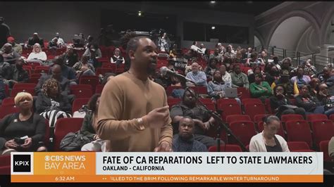 California Reparations Task Force Approves Payments State Apology