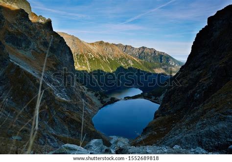Black Pond Under Rysy Mountain Tatra Stock Photo 1552689818 Shutterstock