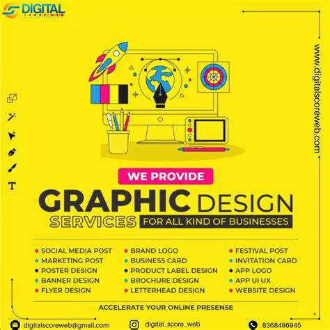 Graphics Design Service Digital Score Web Medium