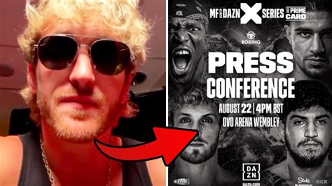 Logan Paul Says Dillon Danis Pulled Out Of Face To Face Youtube