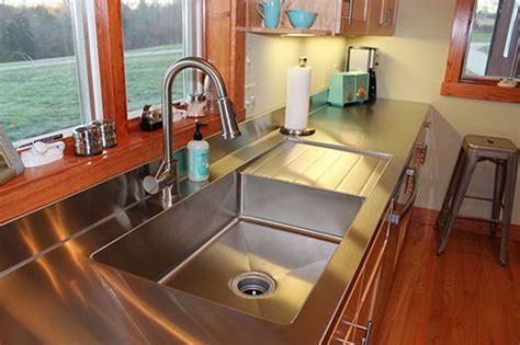 One Piece Kitchen Sink And Countertop