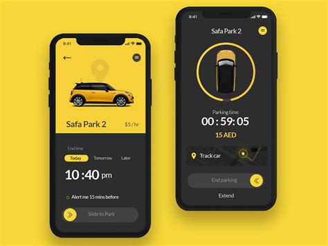 The parking finder mobile apps are the need of the hour and are gaining a lot of popularity. Car parking app | Parking app, App design, Mobile app design