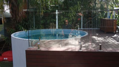 Diy Plunge Pool Above Ground Concrete Plunge Pools 46m X 25m