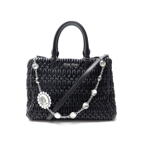 sac a main miu miu crystal 5ba958 cuir matelasse