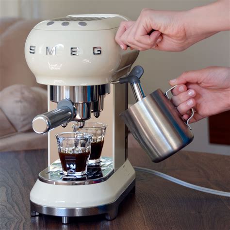 Brewing Delicious Espresso At Home With A Smeg Espresso Coffee Machine