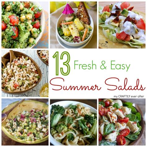 Fresh And Easy Summer Salads Part 2 My Craftily Ever After