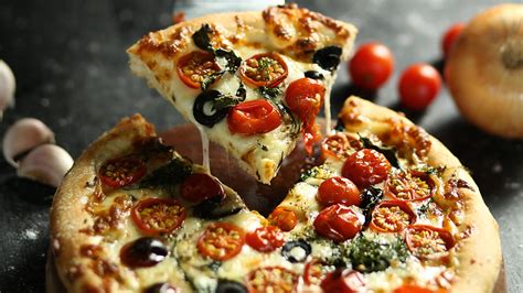 Download Pizza Hut Yummy Pizza Slice Wallpaper