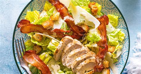 Salade César avec poulet et lard Migusto