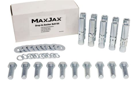 Maxjax Epoxy Anchor Bolt Kit Wfasteners