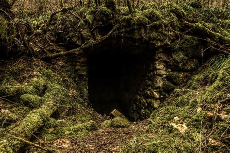 The Plague Cave Near Lance Rock Forest Village Forest Landscape